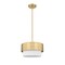 Z-Lite Counterpoint Pendant, 1-Light, 12 In.W x 7.25 In.H, Modern Gold/White 495P12-MGLD - alternate 6